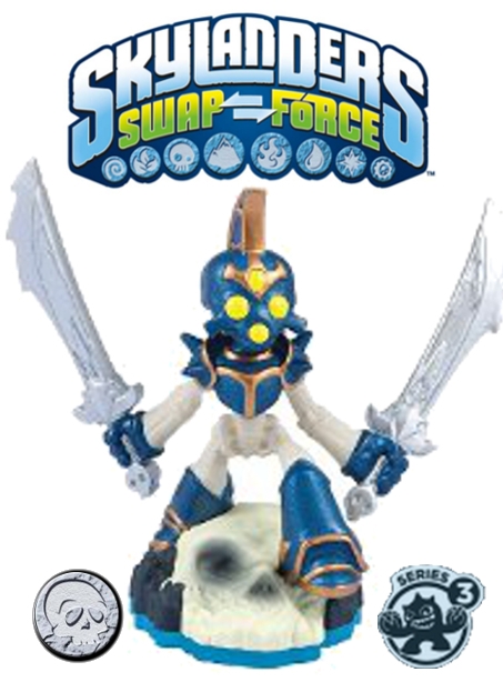 Boxshot Skylanders Swap Force Character - Twin Blade Chop Chop