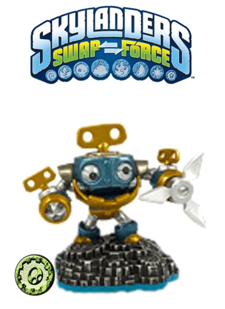 Boxshot Skylanders Swap Force Character - Wind Up