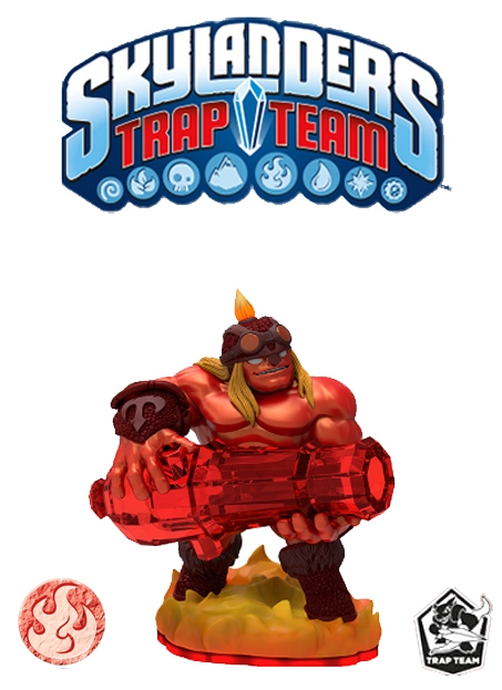 Boxshot Skylanders Trap Team Character - Ka-Boom