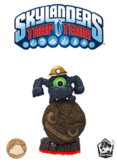 Boxshot Skylanders Trap Team Character - Rocky Roll