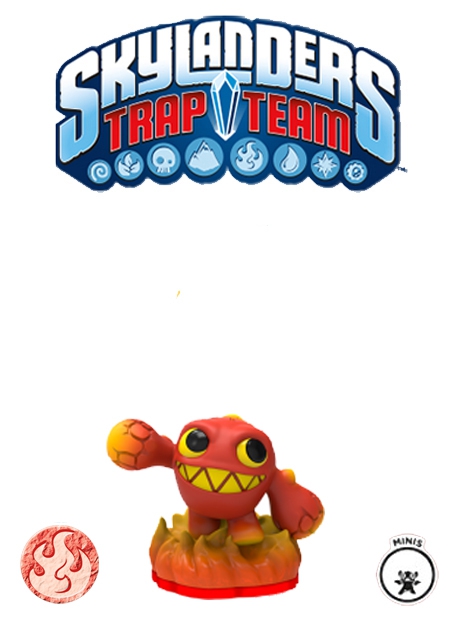 Boxshot Skylanders Trap Team Character - Weeruptor