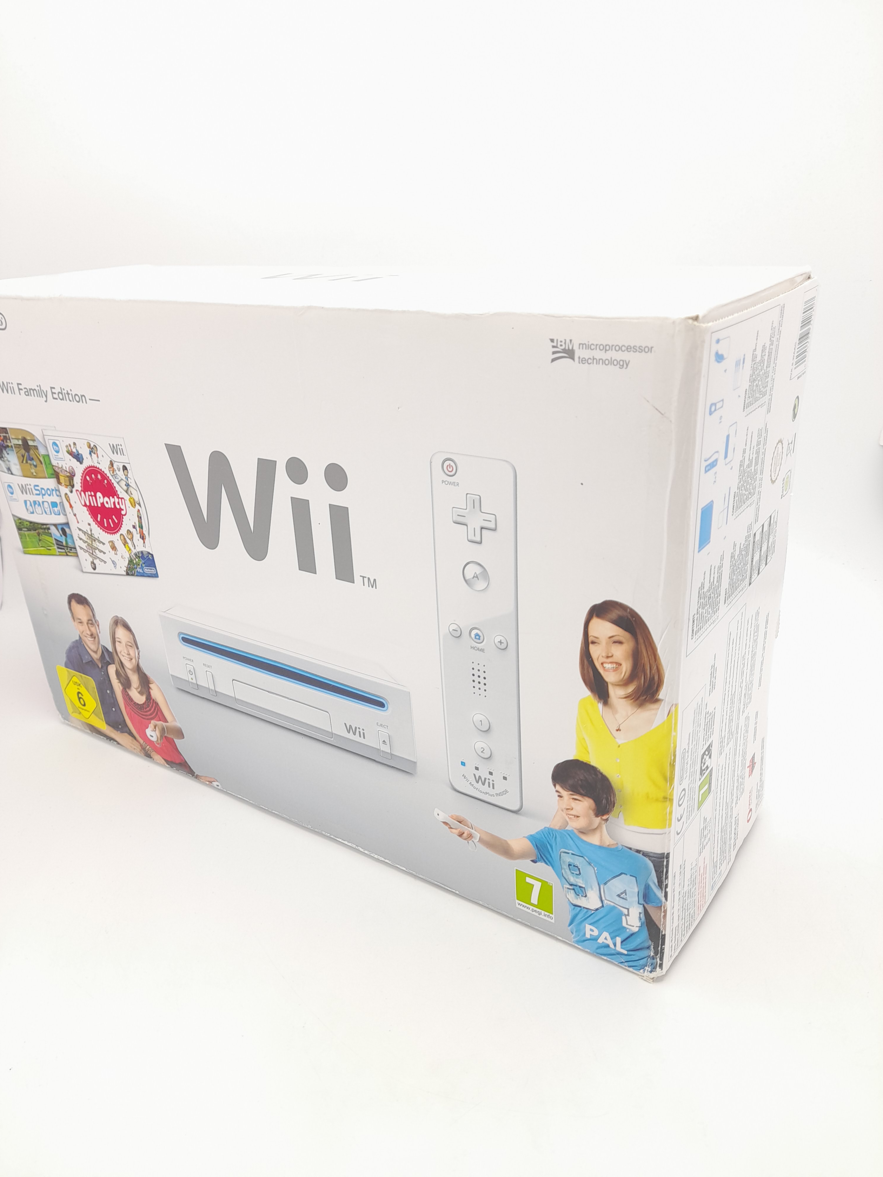 Foto van Wii Family Edition Wit in Doos