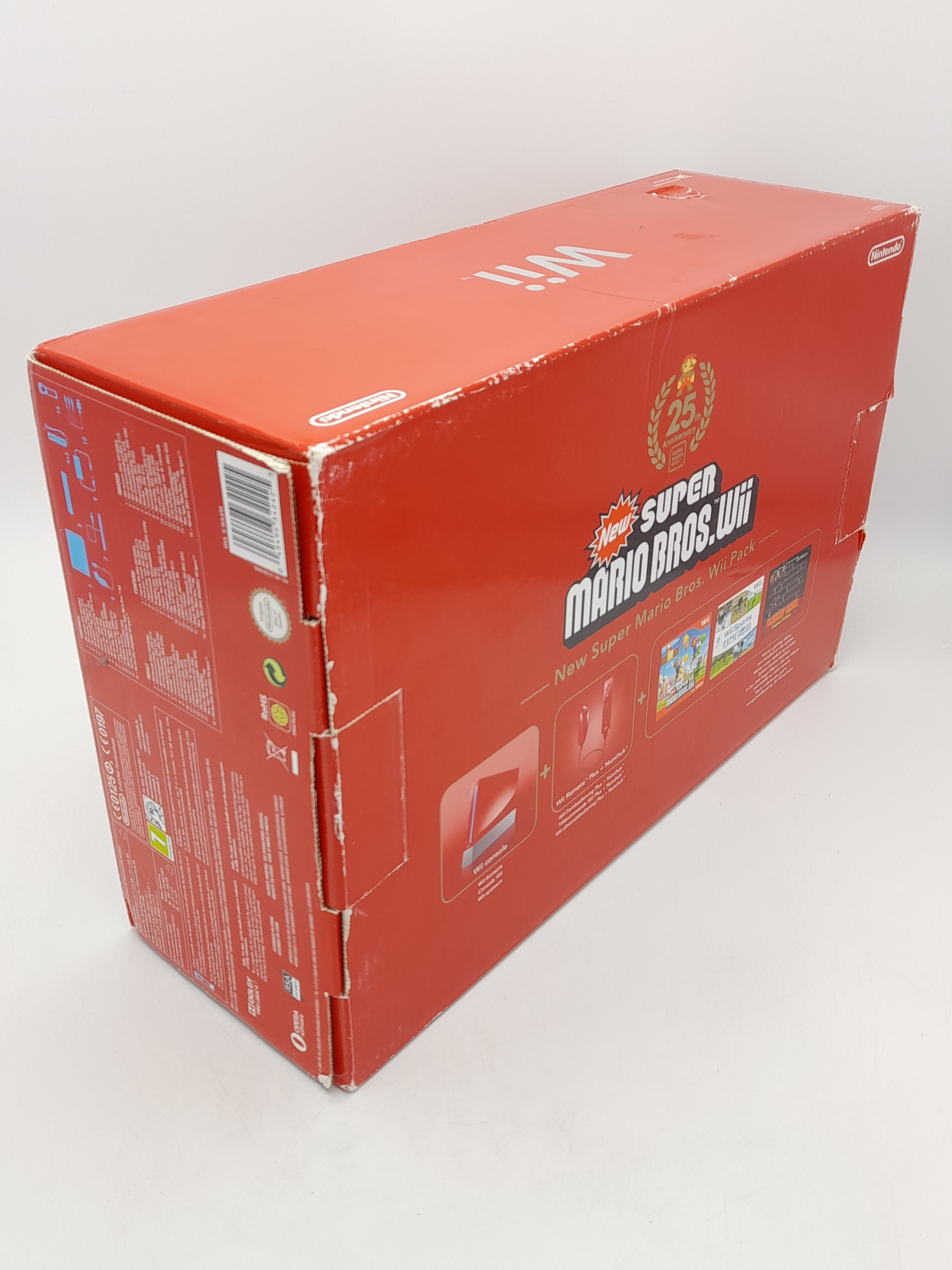 Foto van 25th anniversary New Super Mario Bros Wii Pack Rood & Donkey Kong