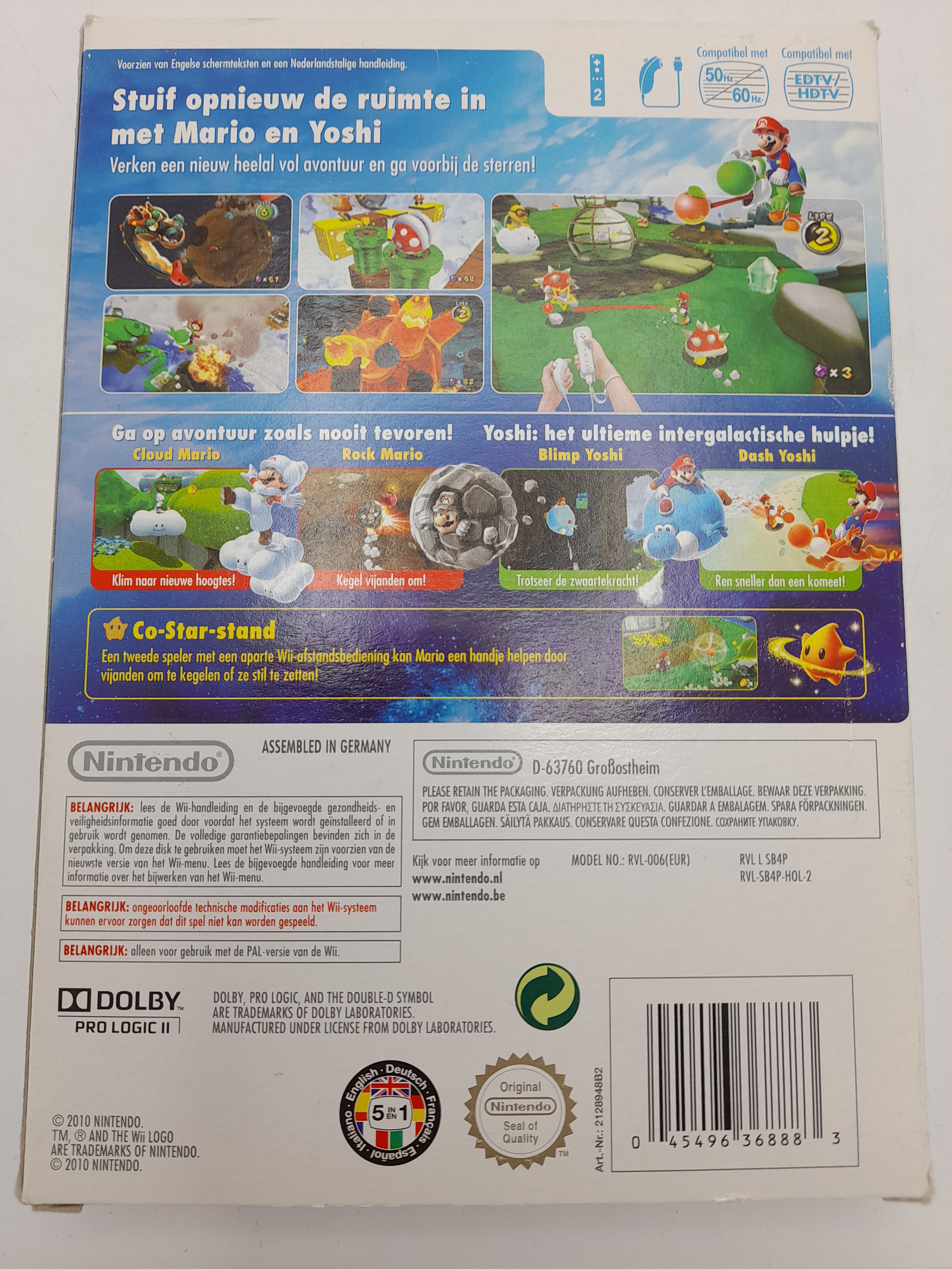 Foto van Super Mario Galaxy 2 in Doos