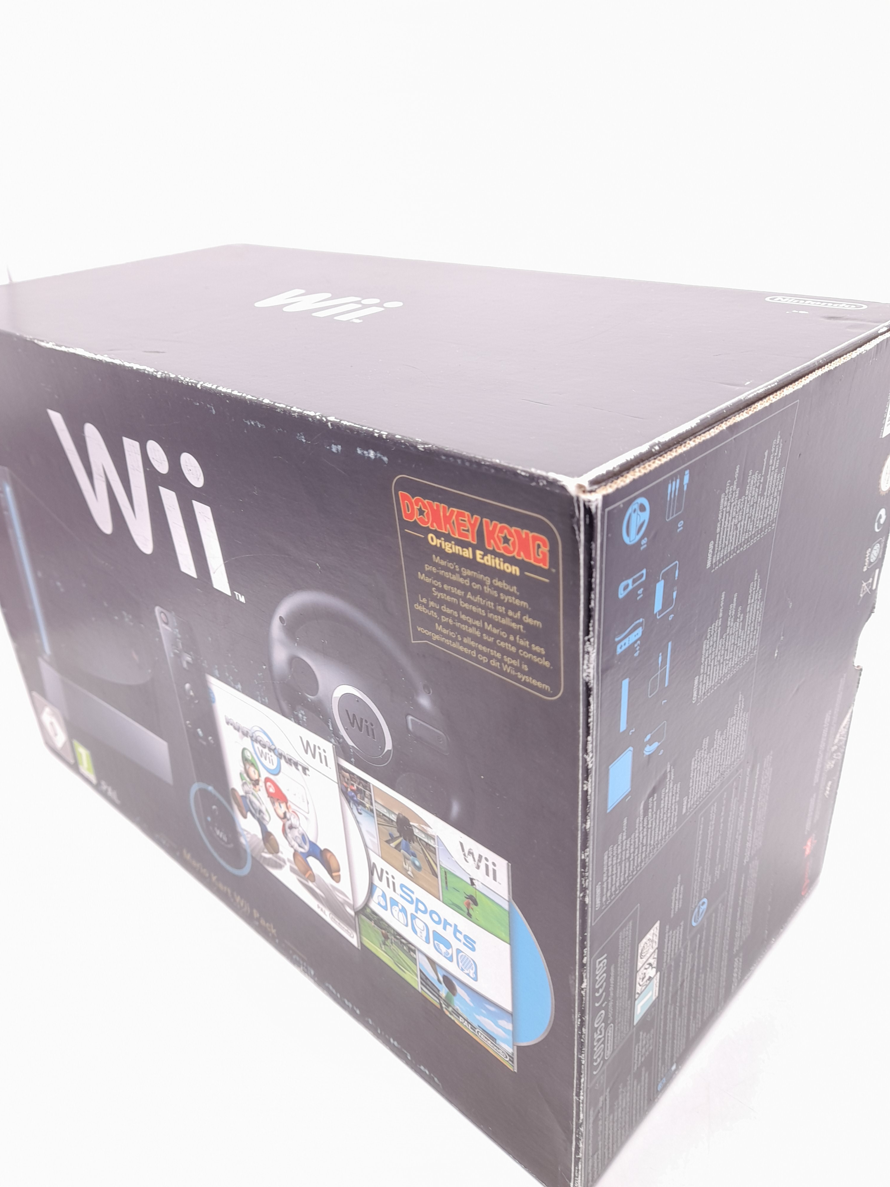 Foto van 25th Anniversary Mario Kart Wii Pack Zwart in Doos zonder DK