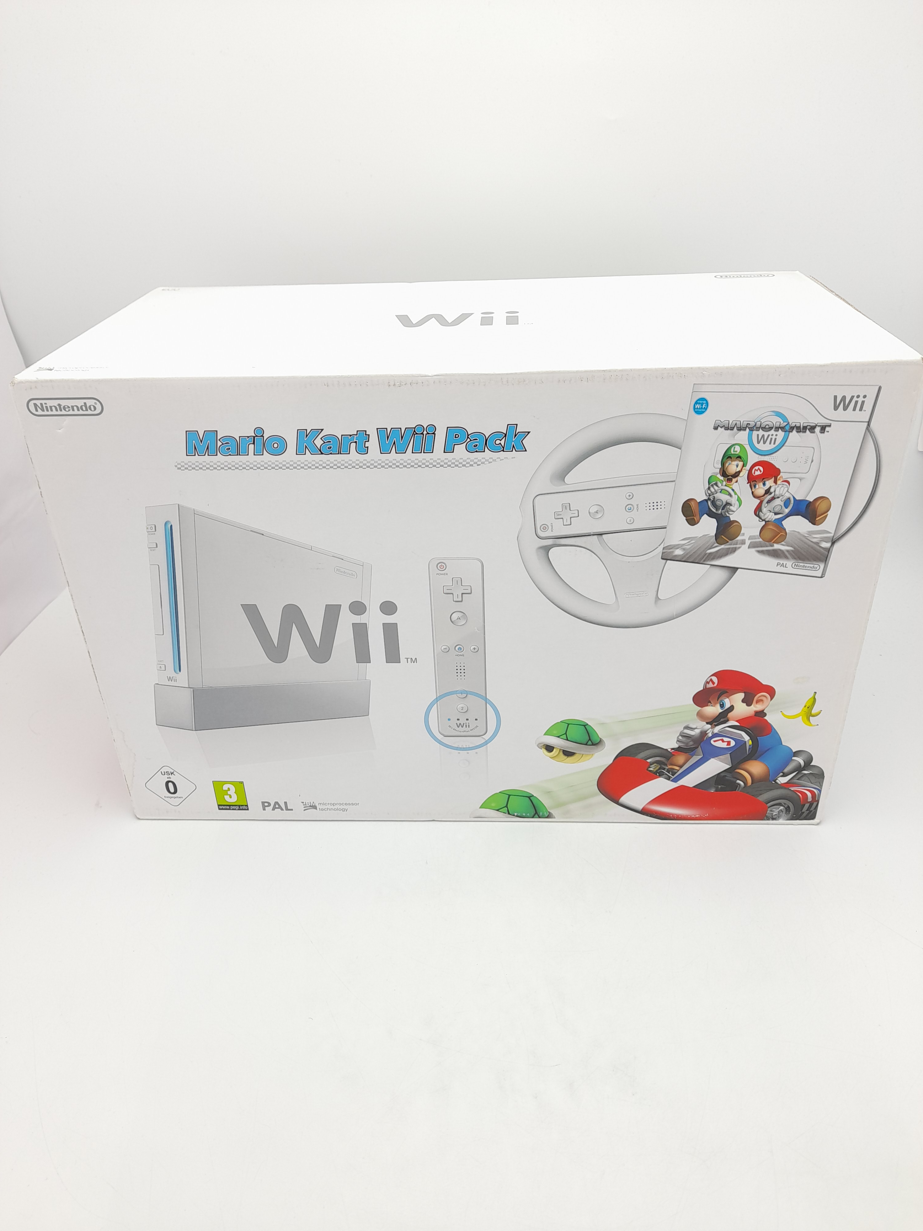 Foto van Mario Kart Wii Pack Wit in Doos