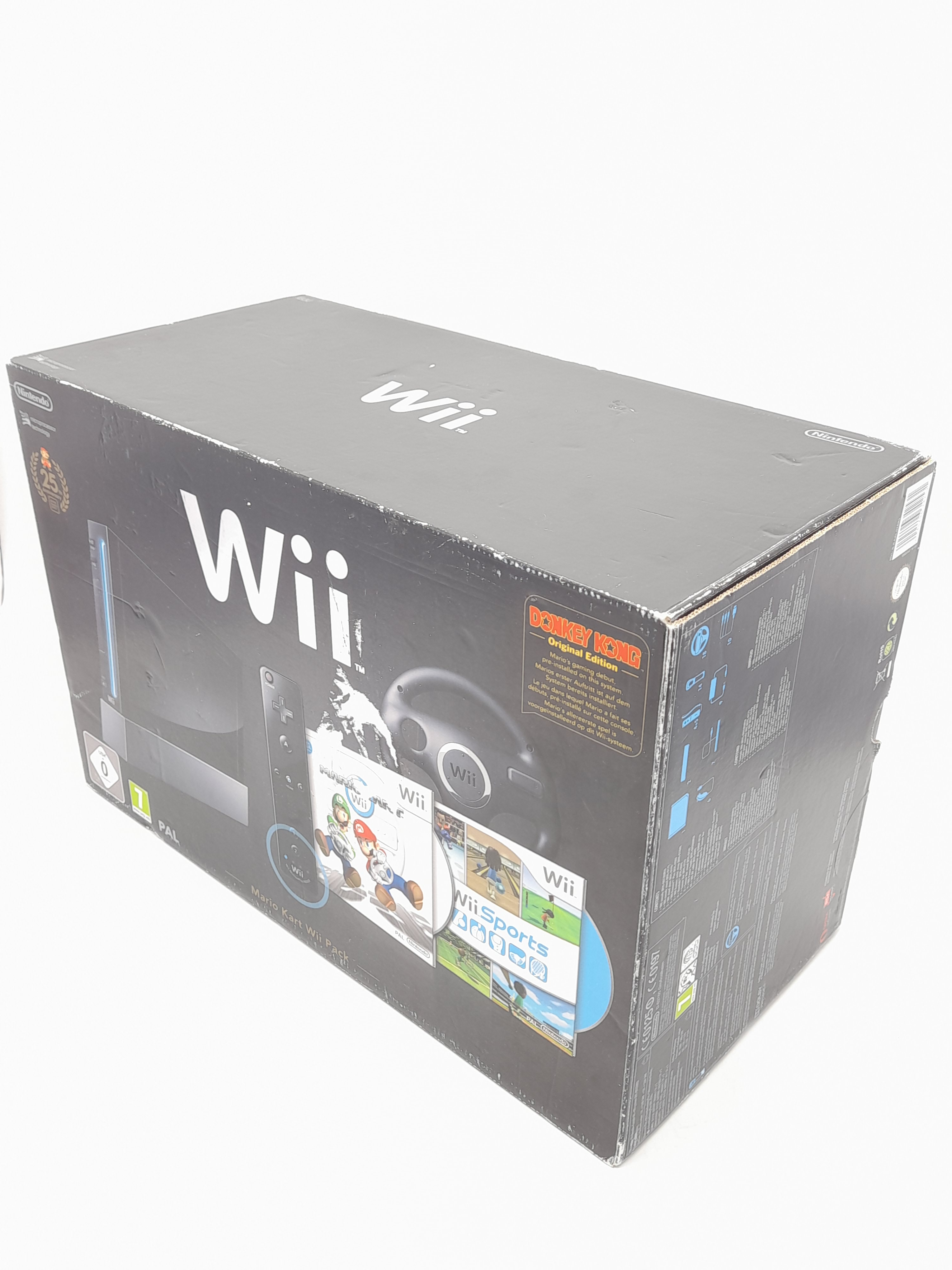 Foto van 25th Anniversary Mario Kart Wii Pack Zwart in Doos