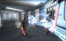 Review Star Wars: The Force Unleashed: Gebruik Force Lightning om je vijanden een flinke schok te geven!