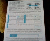 Een flyer met de download code voor het Wii Speak kanaal.