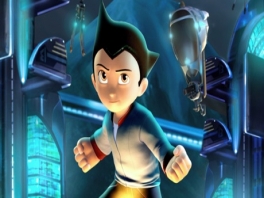 Zonder al die technische hulpmiddelen ziet Astro Boy er eigenlijk heel normaal uit...