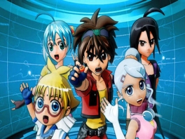 Choose your character and battle against other Bakugan players.