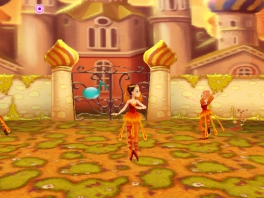 Dance like a true ballerina in front of a beautiful palace!