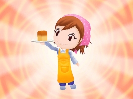 Jij speelt het spel, maar Cooking Mama zal je helpen wanneer het misgaat.