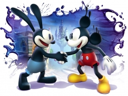 Play as Mickey **and** as his predecessor Oswald the Rabbit!