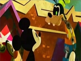 Oh yes, Goofy is a terrifying robot in this game, as well as Donald and Daisy.