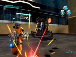 G-Force! Hamstere mod <a href = https://www.mariocube.nl/GameCube_Spelinfo.php?Nintendo=Robots>robotter</a>. Lyder skørt, men er fantastisk!