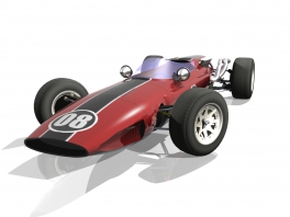 In de hoofdrol: F1 bolides uit de jaren 60.