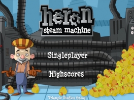 In Heron: Steam Machine speel je als loodgieter Ron.