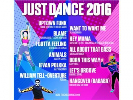 Just Dance 2016: Afbeelding met speelbare characters