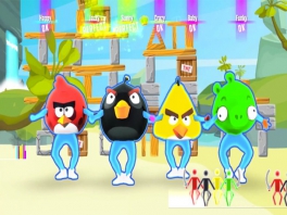 Ballare come uno degli Angry Birds.