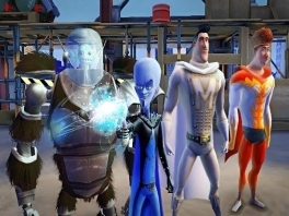 Spil som <a href = https://www.mariowii.nl/wii_spel_info.php?Nintendo=Megamind_Mega_Team_Unite>Megamind</a>, Metro Man, Tighten og Minion og lås op for op til 6 ekstra figurer.