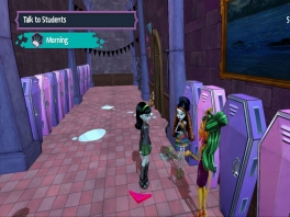 Monster High New Ghoul in School: Screenshot