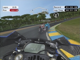 Race er met verschillende motoren op los, ook in first person!