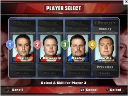 Play with Taylor, Van Barneveld, Mardle, and many more in this darts game.