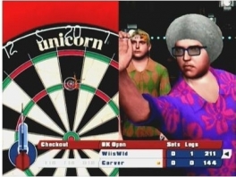 Use homemade characters and make darts appealing!