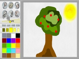 Kun je eindelijk alles tekenen wat je wilt op je Wii, teken je enkel een boom!