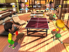 Niet alleen tennis, maar ook ping-pong!