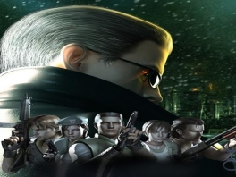 Das sind die Charaktere aus Resident Evil: The Umbrella Chronicles.