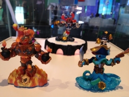 3 Trocas de Skylanders com o Portal do Poder.