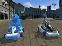 Oto Marty z <a href = https://www.mariocube.nl/GameCube_Spelinfo.php?Nintendo=Madagascar target = _blank>Madagaskar</a> i BOB z <a href = https://www.mariowii.nl/wii_spel_info.php?Nintendo=Monsters_vs_Aliens>Monsters kontra Obcy</a>.