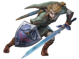 De geweldige held, Link, is ook het hoofdpersonage van deze Legend of Zelda!