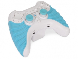 Het is net een Xbox 360 controller, maar dan, voor de Wii!