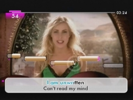 Sing mit zu bekannten Liedern wie UNWRITTEN von NATASHA BEDINGFIELD.