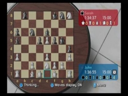 Wii chess is not much more than playing chess on the Wii.